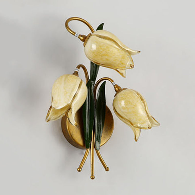 Modern Vanity Lighting Creative Glass Wall Light Sconce for Bathroom