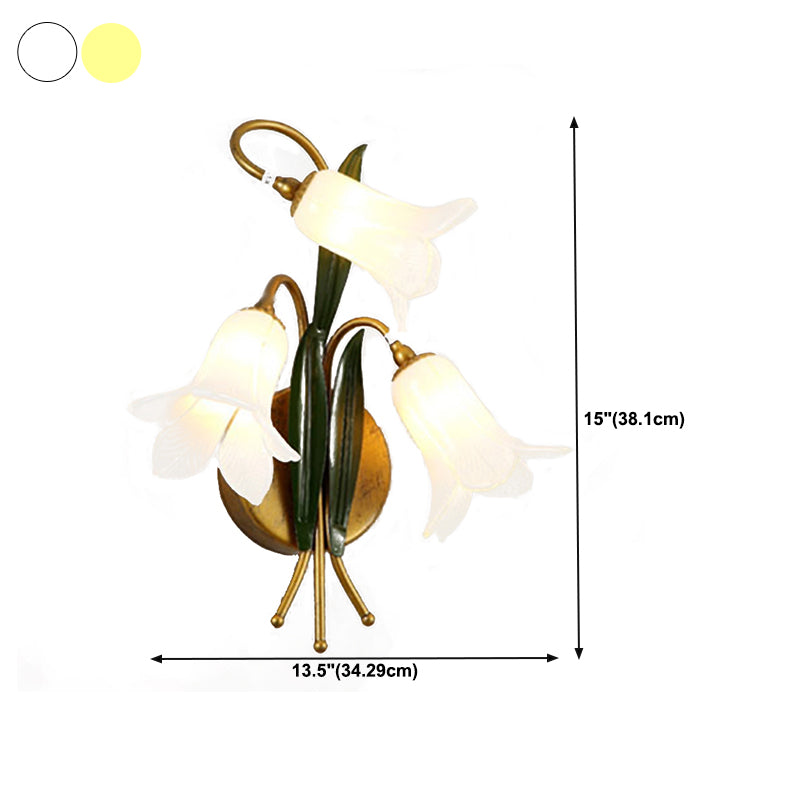 Modern Vanity Lighting Creative Glass Wall Light Sconce for Bathroom