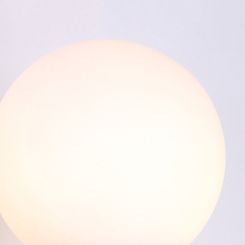 Glass Ball Shade Wall Lighting Fixtures Simple Wall Light Sconce for Bedroom
