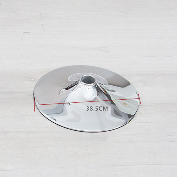 Modern Metal Barstool Faux Leather Upholstered Counter Stool in Matte Finish for Indoor