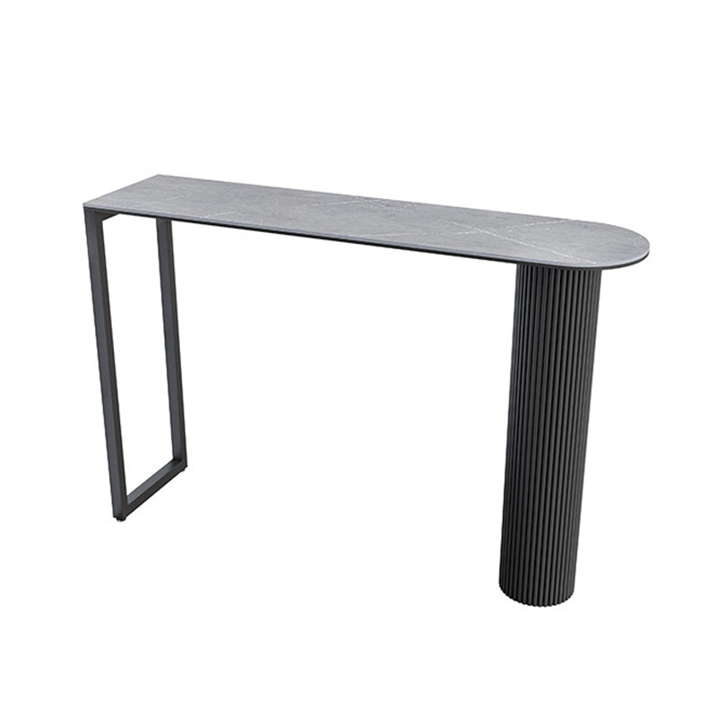 Modern  Bar Table Sintered Stone Dining Table for Kitchen Living Room