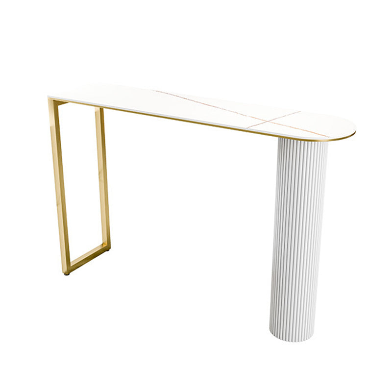 Modern  Bar Table Sintered Stone Dining Table for Kitchen Living Room