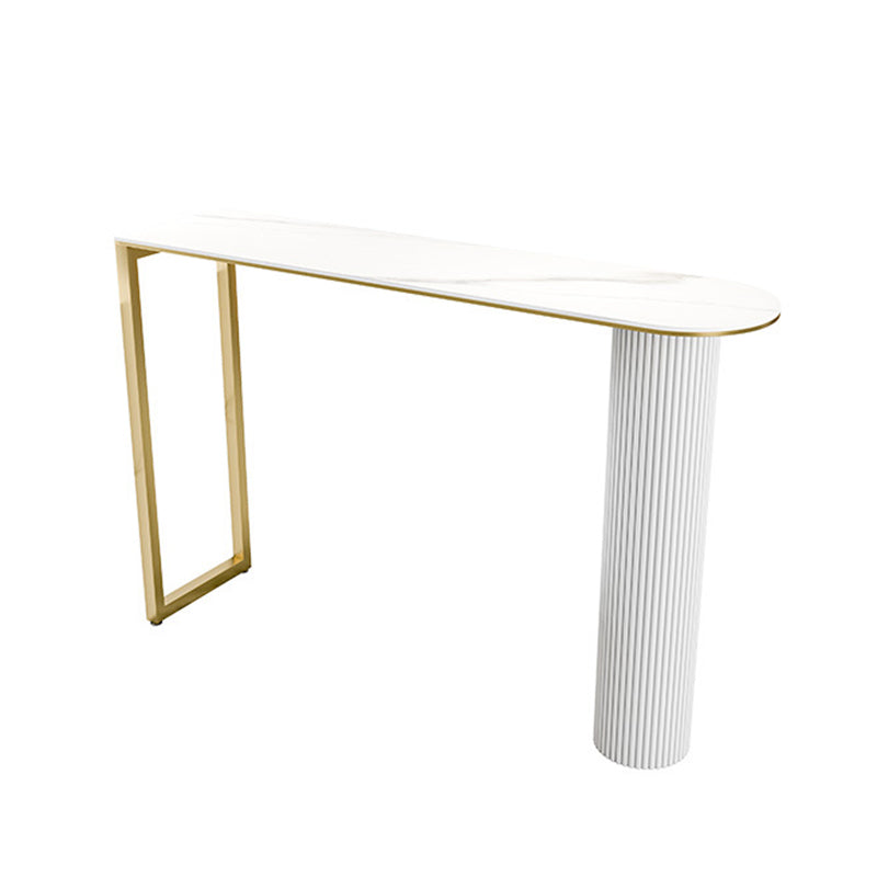 Modern  Bar Table Sintered Stone Dining Table for Kitchen Living Room