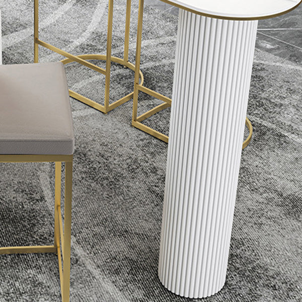 Modern  Bar Table Sintered Stone Dining Table for Kitchen Living Room