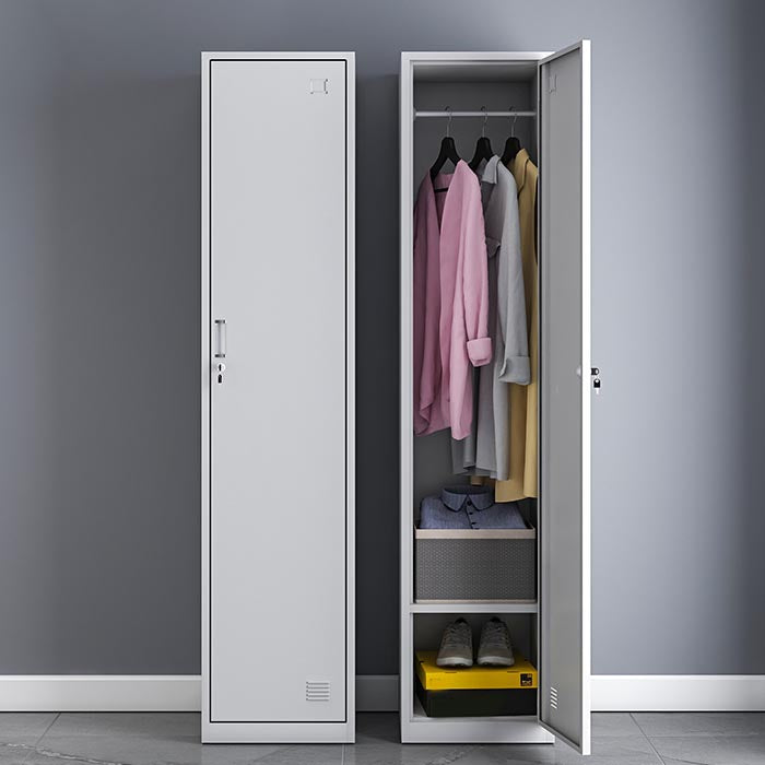 Contemporary Hinged Wardrobe Closet Steel Wardrobe Cabinet for Home