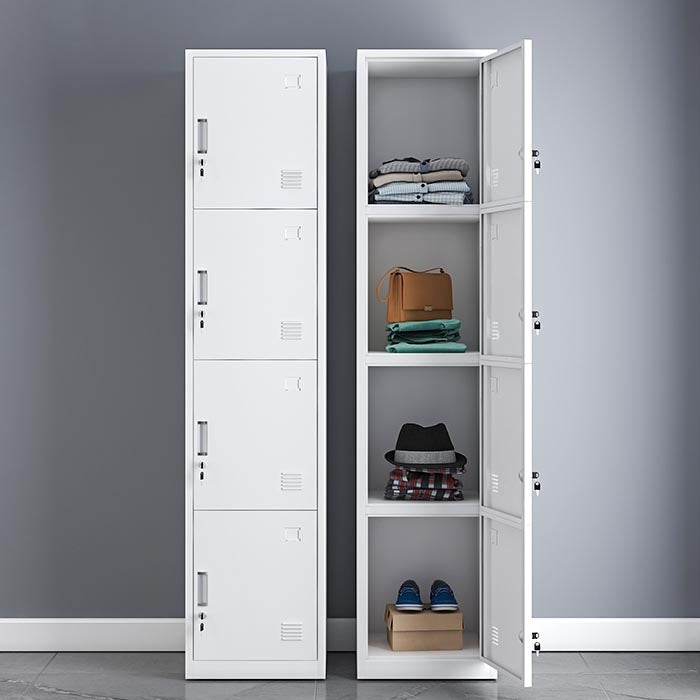 Contemporary Hinged Wardrobe Closet Steel Wardrobe Cabinet for Home