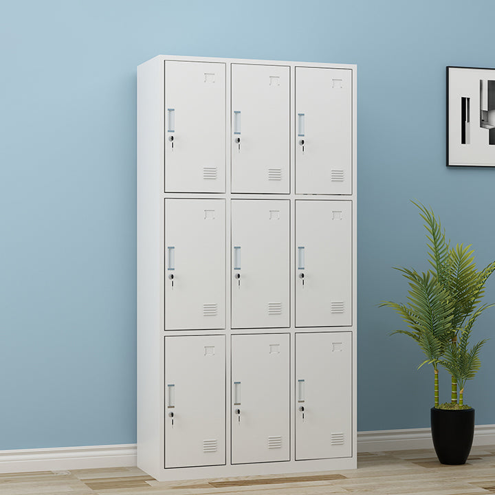 Contemporary Hinged Wardrobe Closet Steel Wardrobe Cabinet for Home