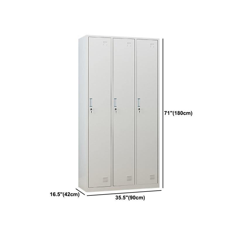 Contemporary Hinged Wardrobe Closet Steel Wardrobe Cabinet for Home