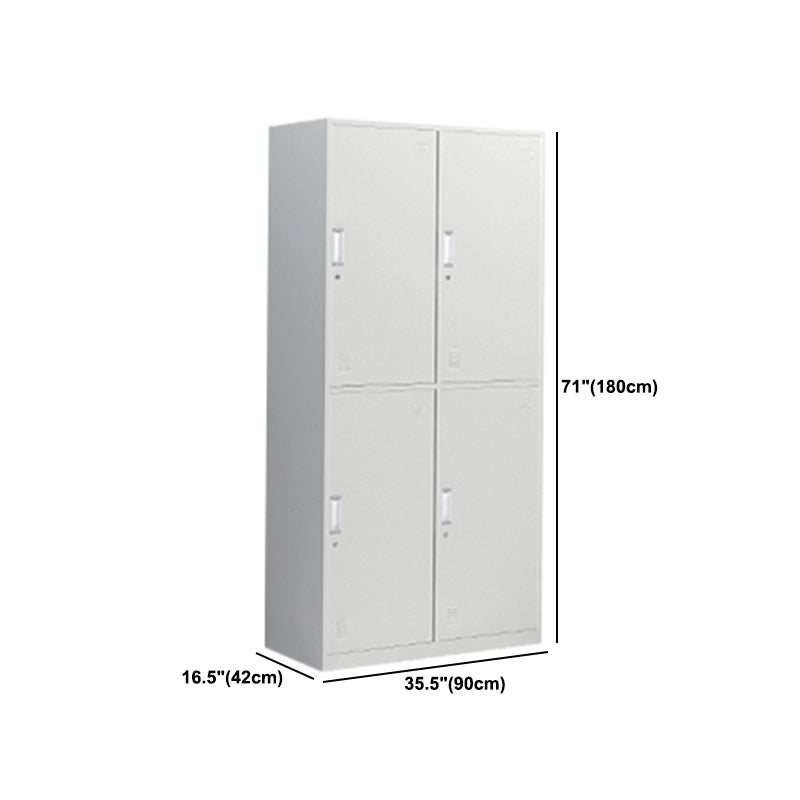 Contemporary Hinged Wardrobe Closet Steel Wardrobe Cabinet for Home