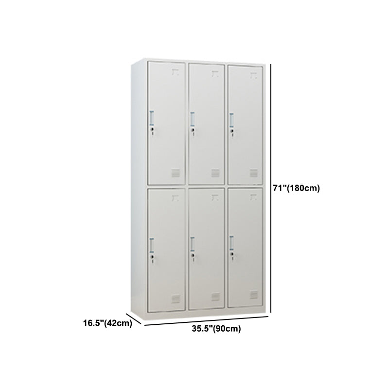 Contemporary Hinged Wardrobe Closet Steel Wardrobe Cabinet for Home
