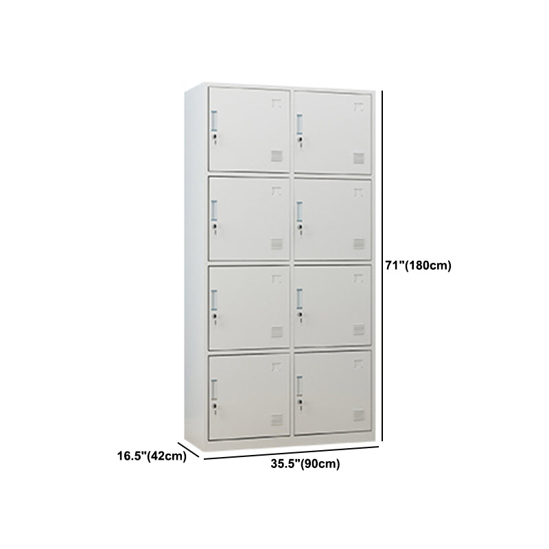 Contemporary Hinged Wardrobe Closet Steel Wardrobe Cabinet for Home