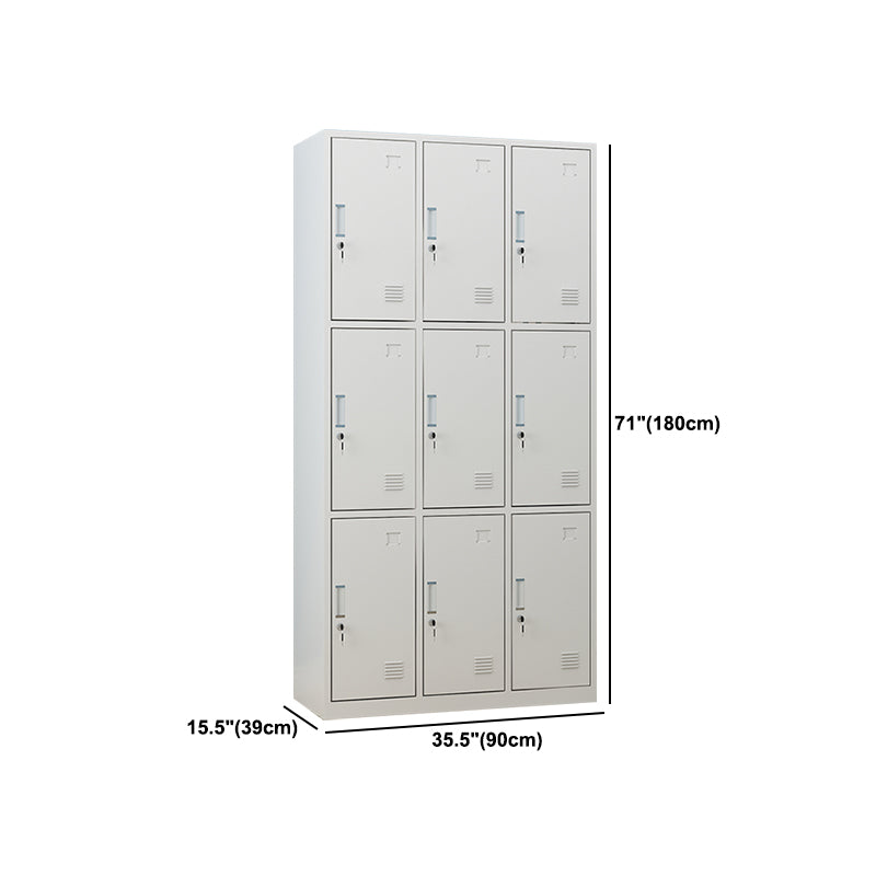 Contemporary Hinged Wardrobe Closet Steel Wardrobe Cabinet for Home