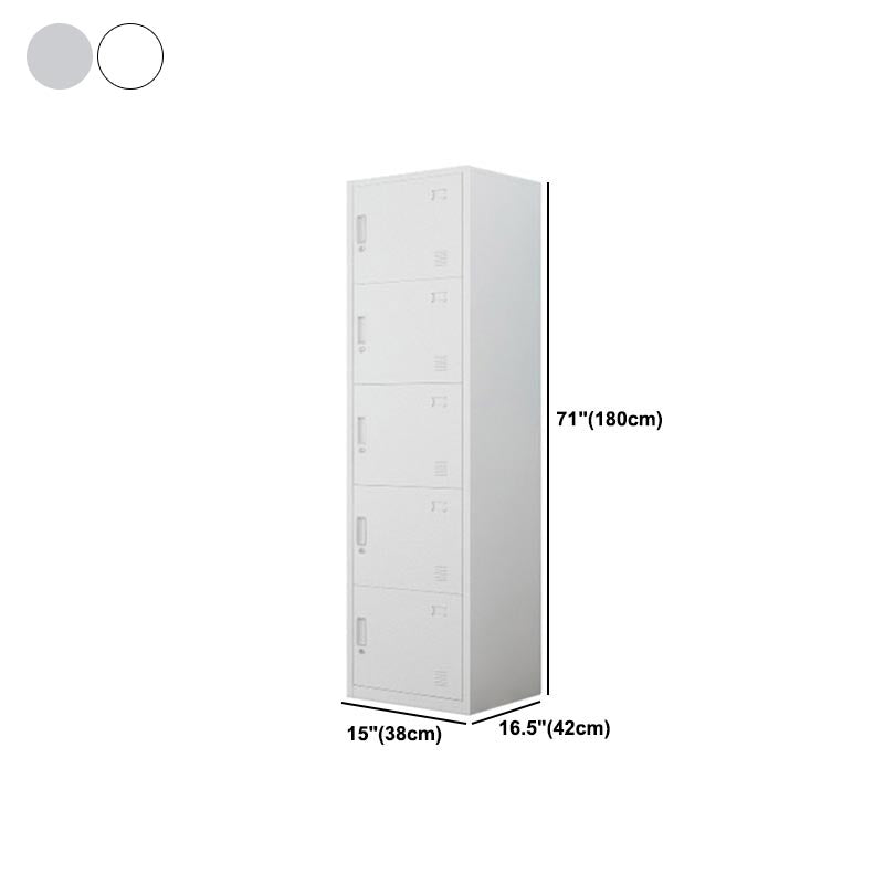 Contemporary Hinged Wardrobe Closet Steel Wardrobe Cabinet for Home