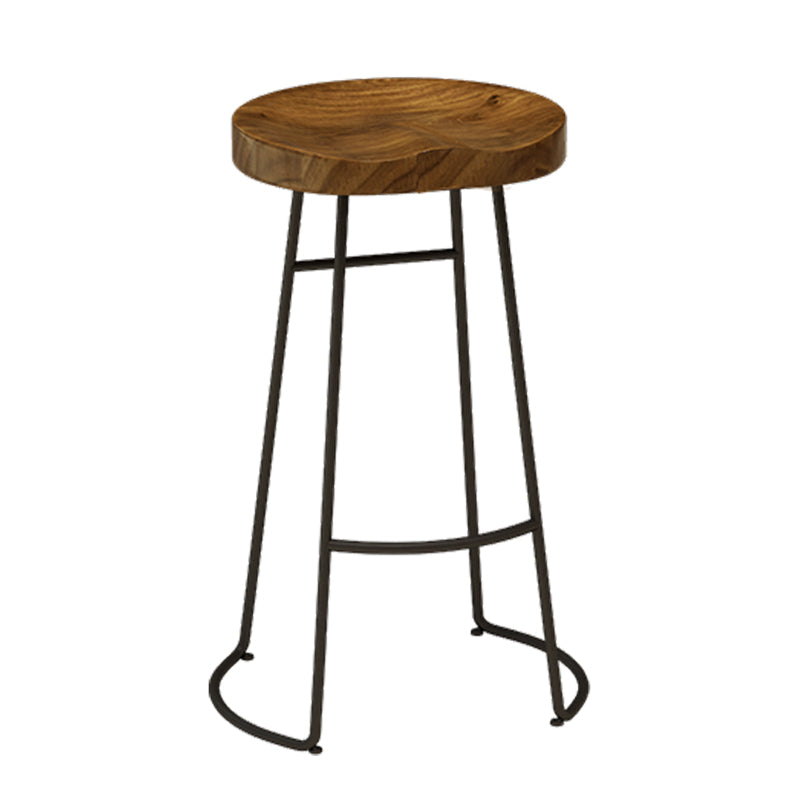 Industrial Wood Bar Set Wood 1/2/4/7/9 Pieces Rectangle Trestle Bistro Set in Natural