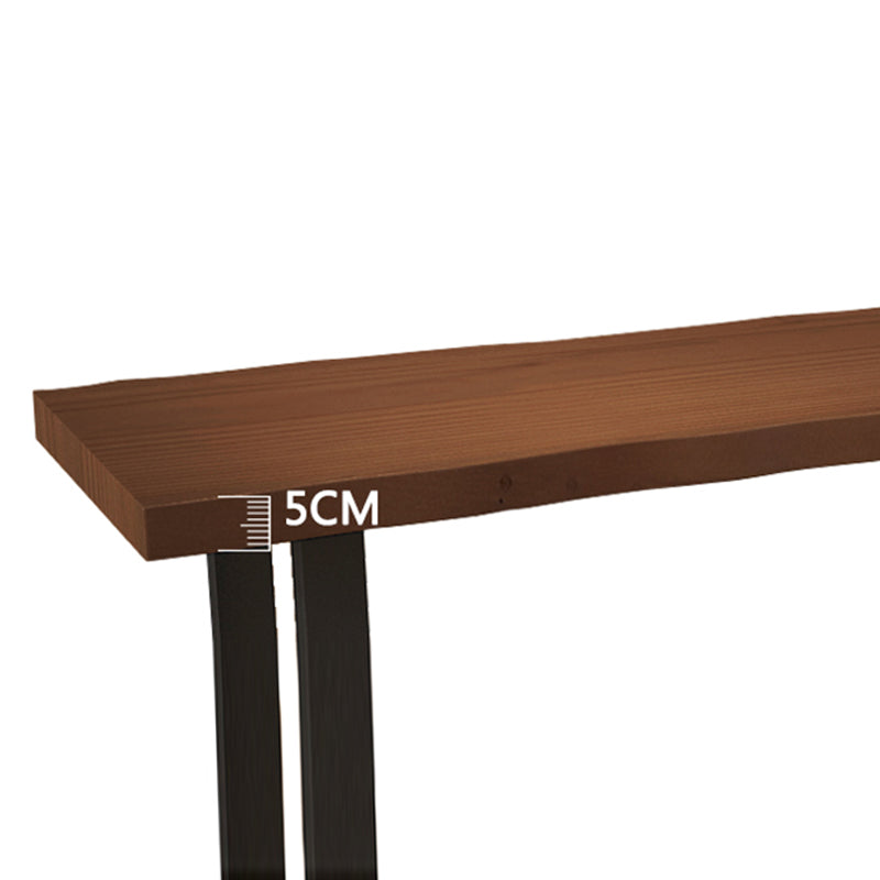 Glam Wood Pub Dining Set 1/2/5/7/9 Pieces Shop Bar Pub Table Set in Brown