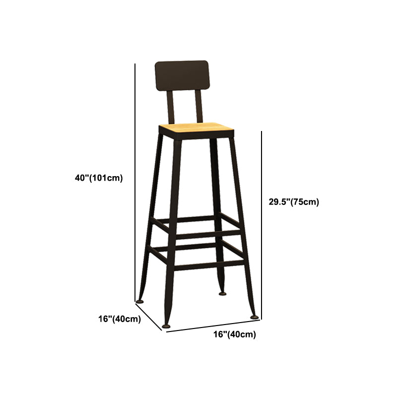 Modern 1/5 Pieces Bar Table Set Rectangle Stone Counter Table with Stools for Cafe