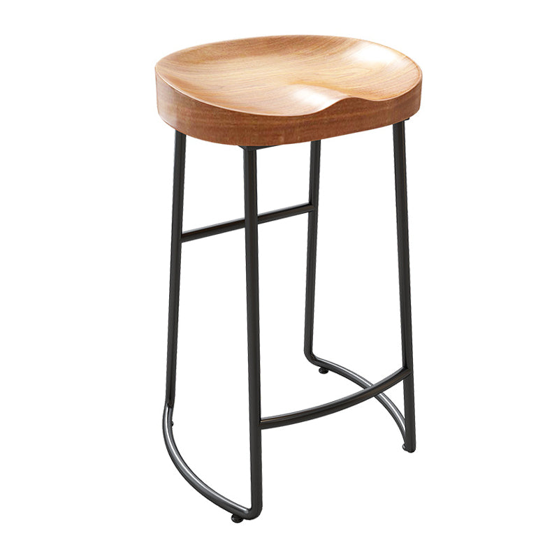 Industrial Rectangle Pub Table Set 1/4/7 Pieces Wooden Counter Table with Backless Stools