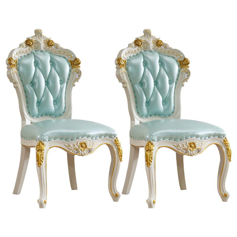 Victoria Style Rectangle Table Set 1/2/7 Pieces Dining Set for Home