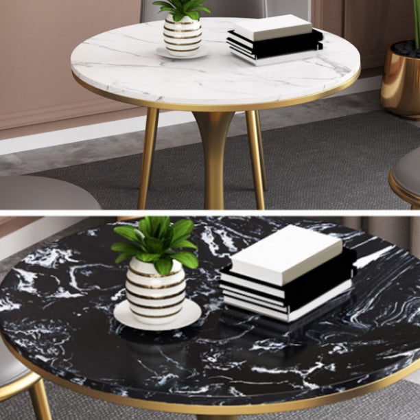 Modern Style Round Table Set 1/2/3/4/5 Pieces Dining Set for Home