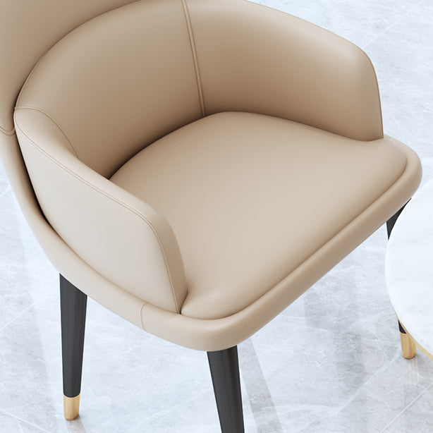 Glam Sintered Stone Dining Set Round 1/2/3/4/5 Pieces Dining Set for Home Use