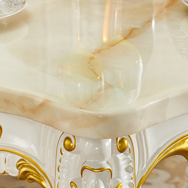 Victoria Style Rectangle Table Set 1/2/3/7 Pieces Dining Set for Home