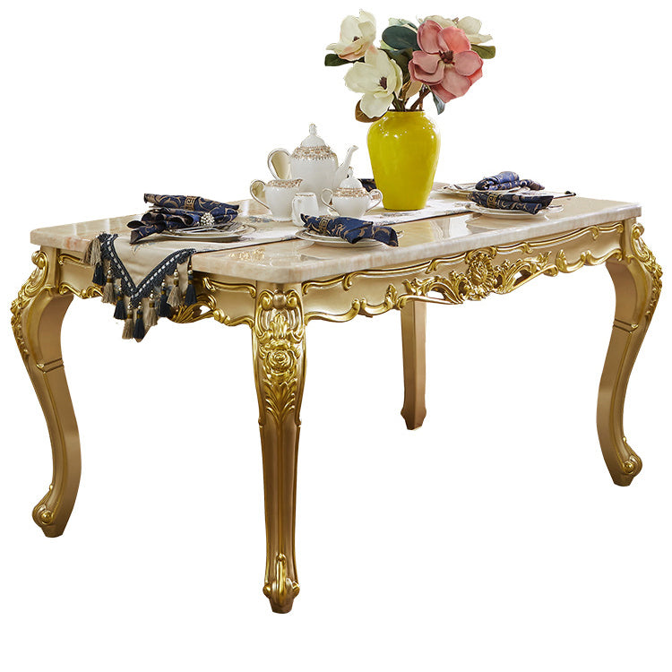 Victoria Rectangle Table Set 1/2/5/7 Pieces Dining Set for Home Use