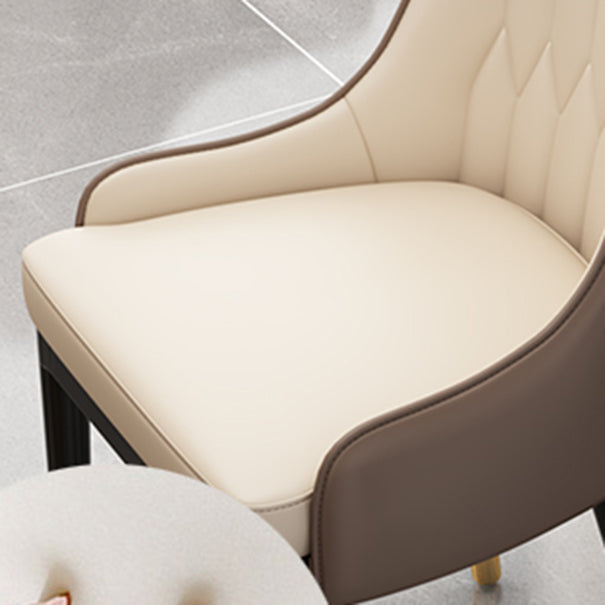 Modern Style Stone Dining Set Round 1/2/3/5 Pieces Dining Set for Home Use