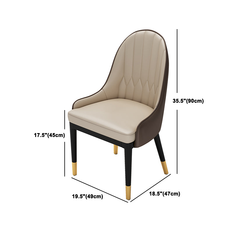Modern Style Stone Dining Set Round 1/2/3/5 Pieces Dining Set for Home Use