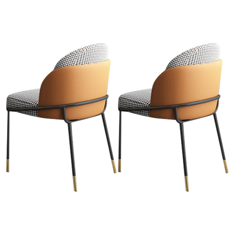 Modern Style Marble Dining Set Round 1/2/3/4/5 Pieces Dining Set for Home Use