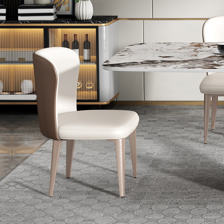 Contemporary Sintered Stone Dining Table Set Rectangle 1/2/5/7 Pieces Dining Set