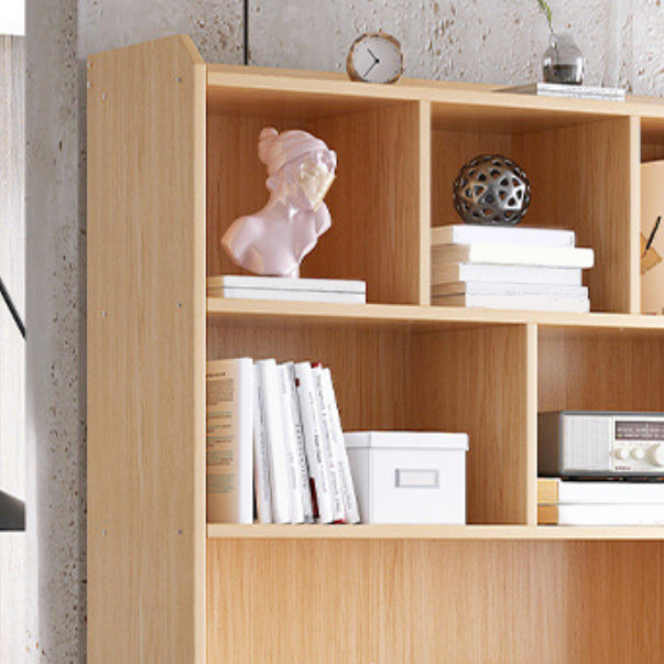Modern Accent Cabinet with Wooden Shelves and Doors Water Resistant Cabinet