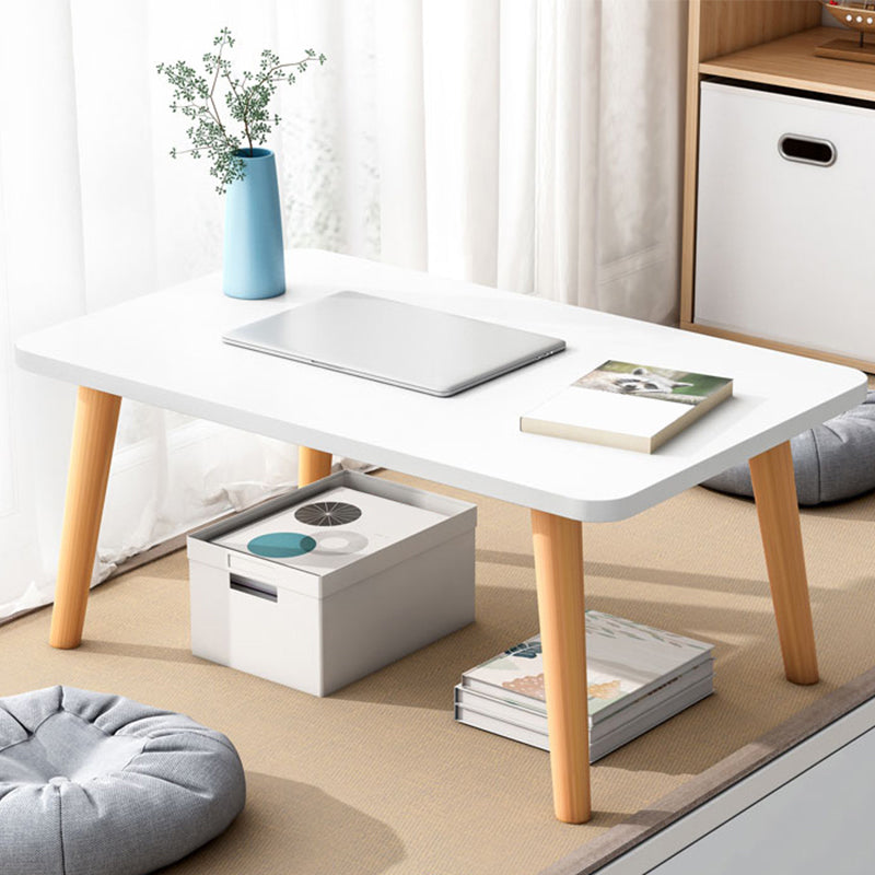 Modern Simple 1 Single Coffee Table Wooden Coffee Table - 15.75" D