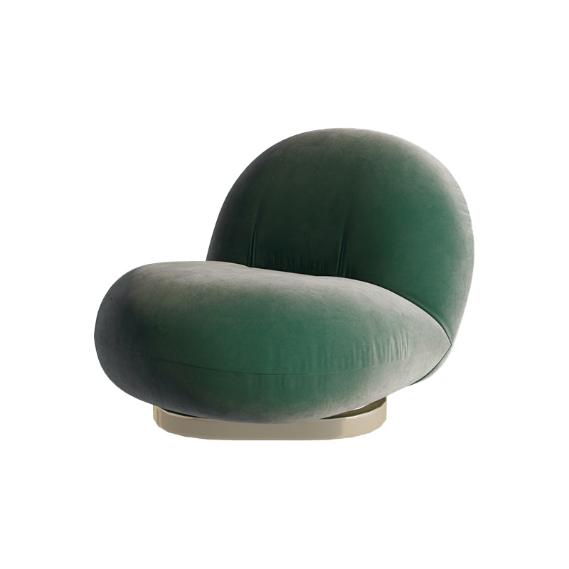 25.19" Wide Armless Chair Swivel Chair with Tight Back for Living Room