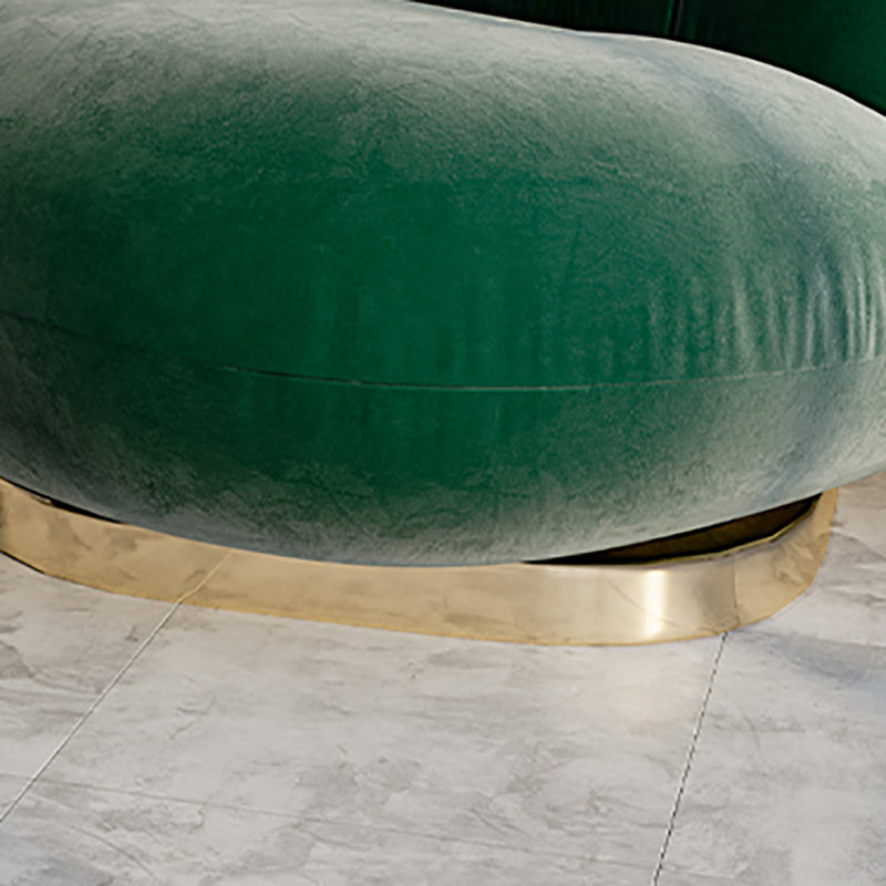 25.19" Wide Armless Chair Swivel Chair with Tight Back for Living Room