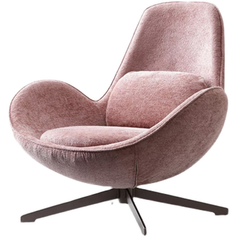 33.85" Wide Arm Chair Flared Arms Accent Chair with 4-Star Leg