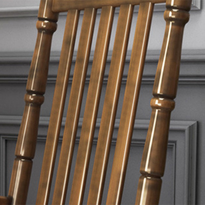 Solid Wood Rocking Chair Contemporary Rocker Chair for Living Room
