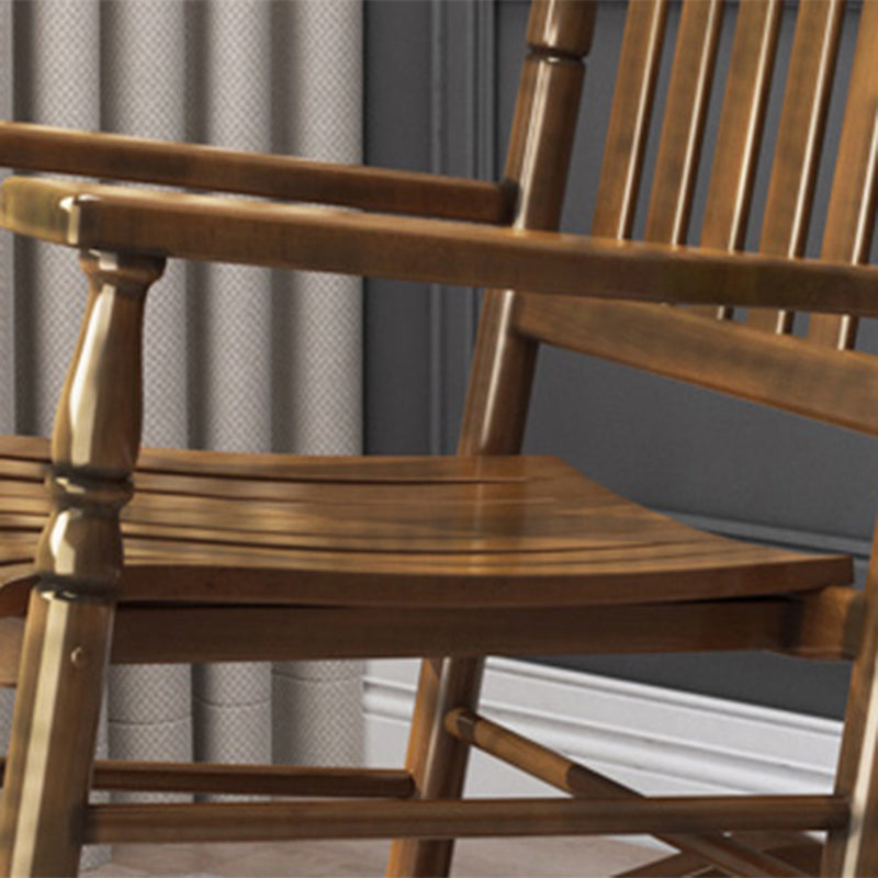 Solid Wood Rocking Chair Contemporary Rocker Chair for Living Room