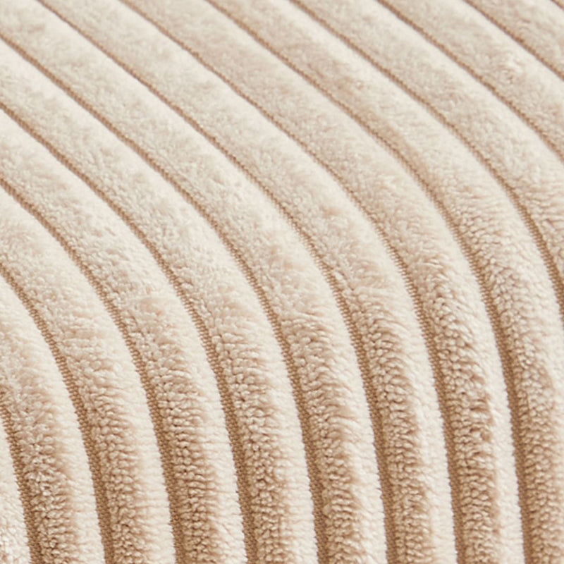 Suede and Solid Wood Rocking Chair with Padded Seat Rocker Chair Removable Cushions