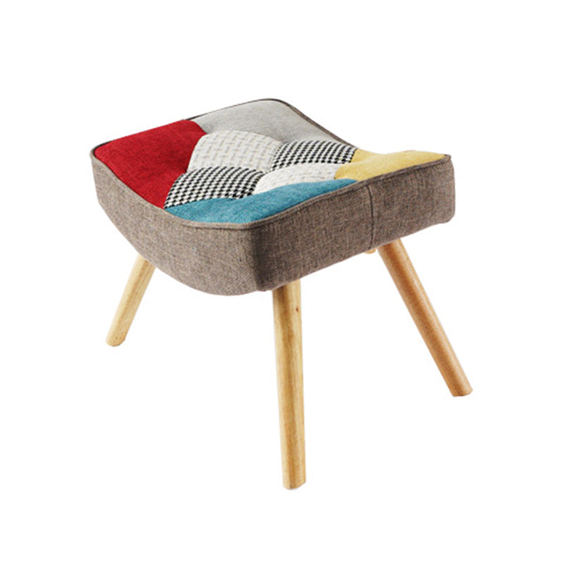 Ergonomic Contemporary Rocking Accent Chair with Seat Cushion Rocker Chair Wingback