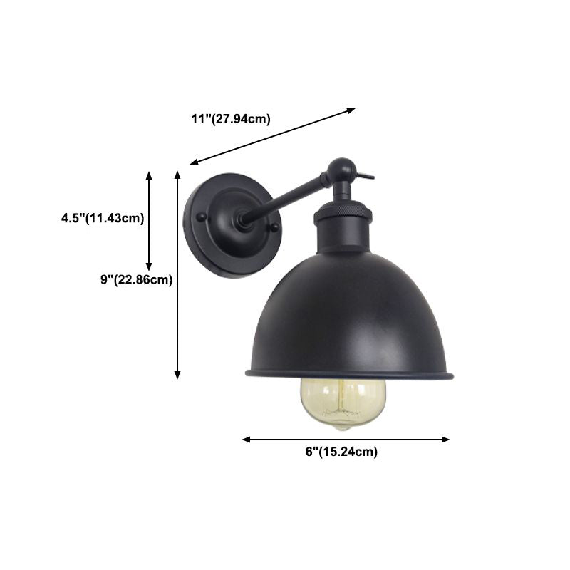 Industrial Wall Mount Light Fixture 1 Light Wall Mounted Lighting for Dining Room