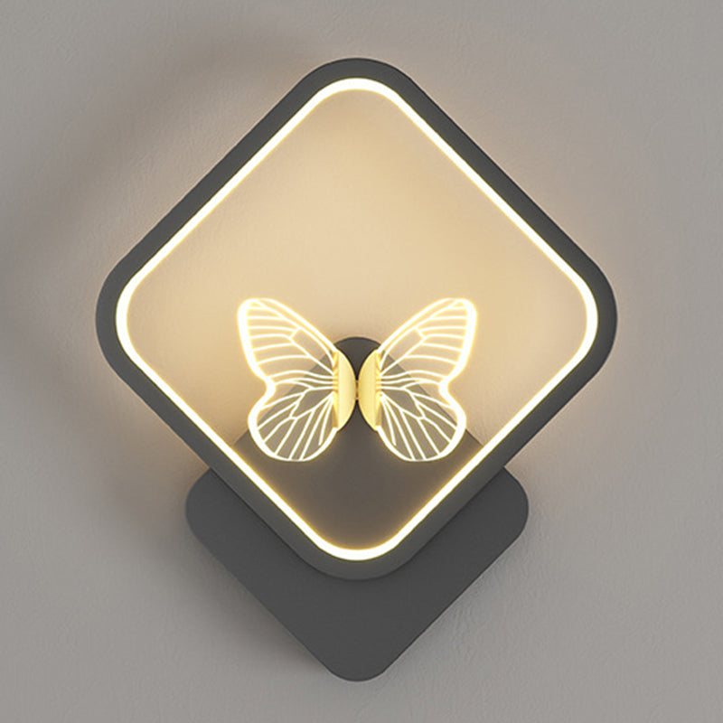 Modern Unique Shape Wall Mount Light Fixture 1 Light Wall Light Sconce for Dining Room