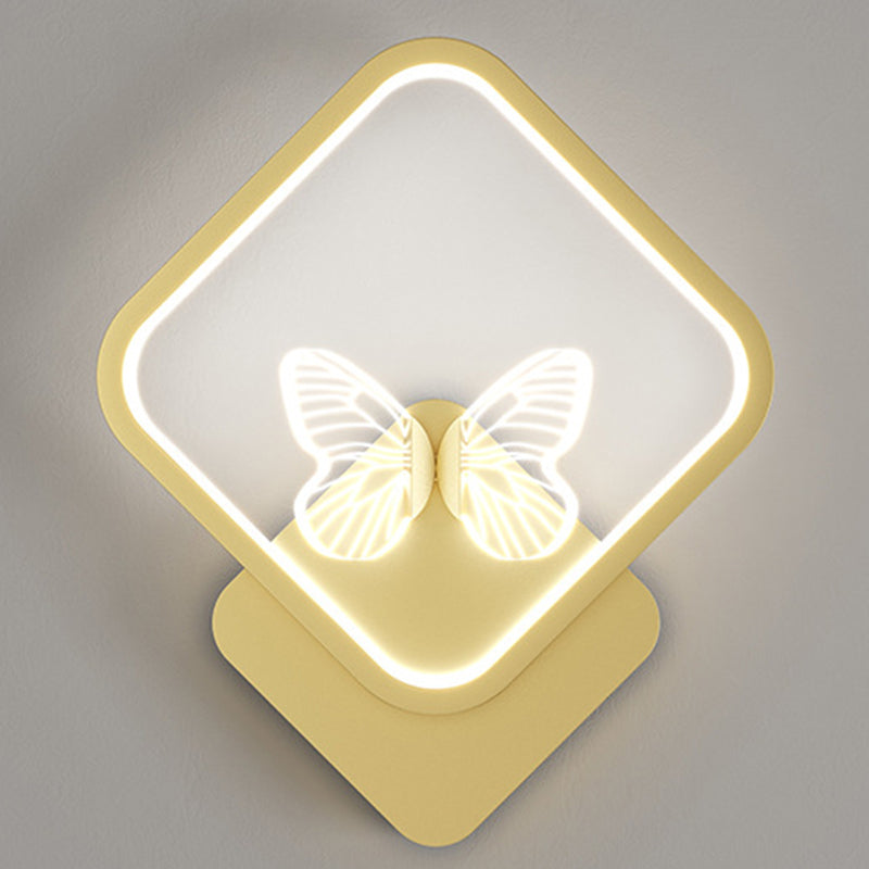 Modern Unique Shape Wall Mount Light Fixture 1 Light Wall Light Sconce for Dining Room
