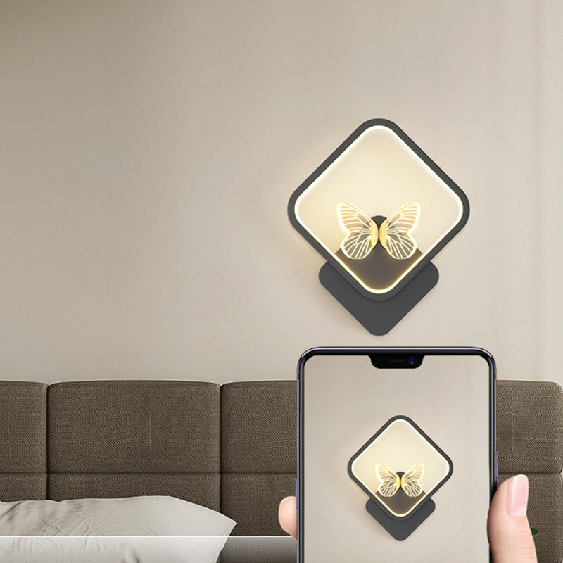 Modern Unique Shape Wall Mount Light Fixture 1 Light Wall Light Sconce for Dining Room