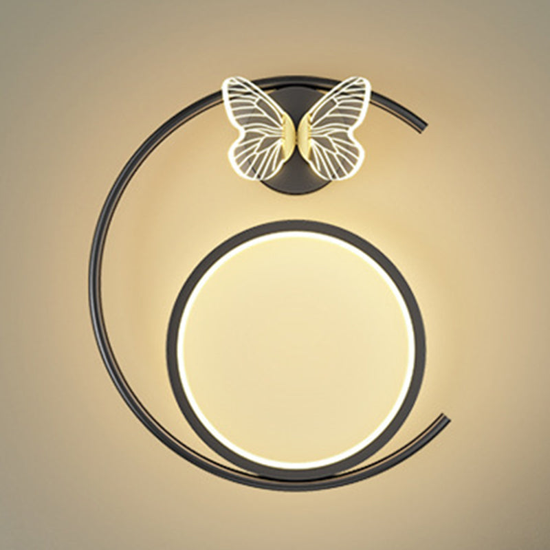 Unique Shape Wall Mount Light Fixture 1 Light Wall Light Sconce for Dining Room