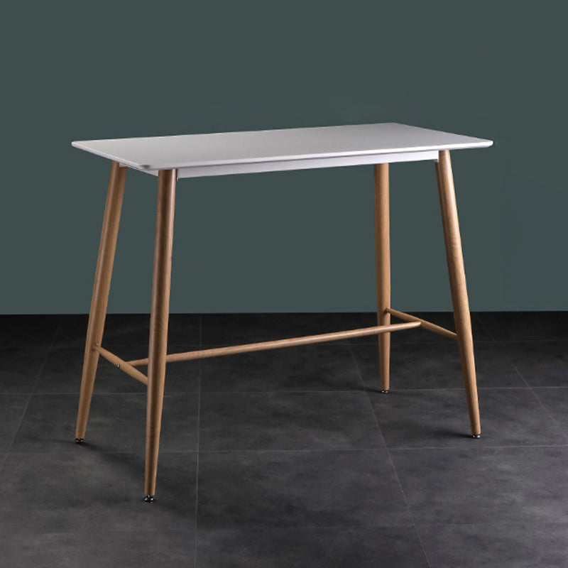 Bar Height Pub Table Industrial Bar Table for Living Room Use