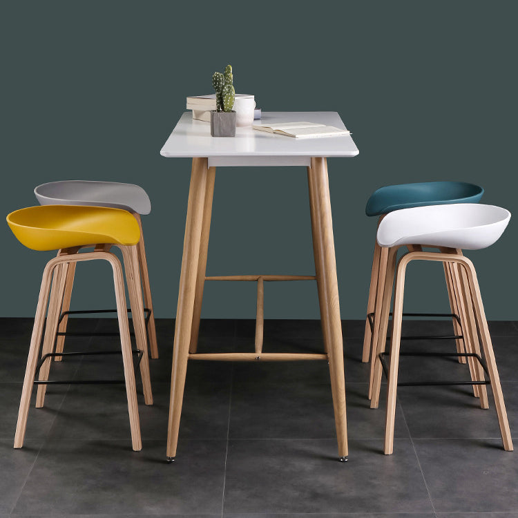 Bar Height Pub Table Industrial Bar Table for Living Room Use