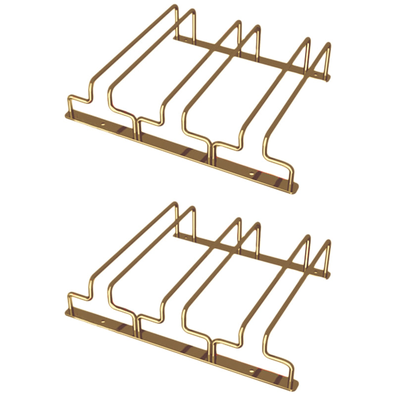 Modern Hanging Wine Glass Rack Metal Glass & Stemware Holder for Kitchen