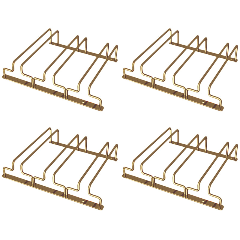 Modern Hanging Wine Glass Rack Metal Glass & Stemware Holder for Kitchen