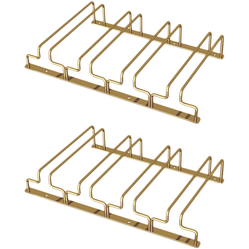 Modern Hanging Wine Glass Rack Metal Glass & Stemware Holder for Kitchen