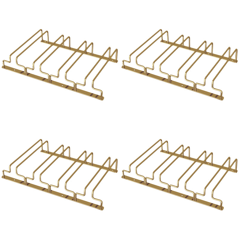 Modern Hanging Wine Glass Rack Metal Glass & Stemware Holder for Kitchen